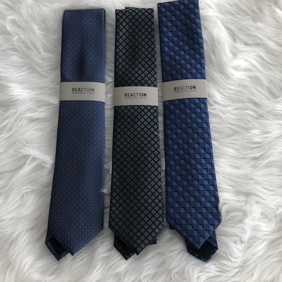 3 FOR 68!! NWT!! Kenneth Cole Reaction Ties - Picture 5 of 6